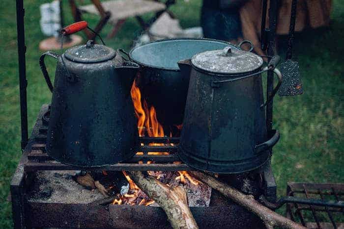 Can you use pots on the grill