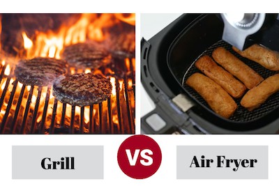 Air Fryer vs Grill